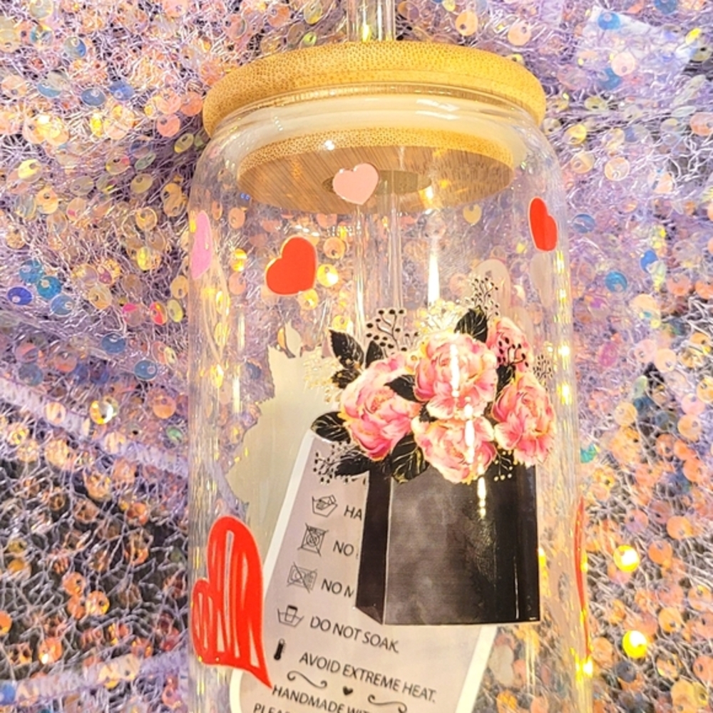 Handcrafted One Of A Kind Beverage Glass